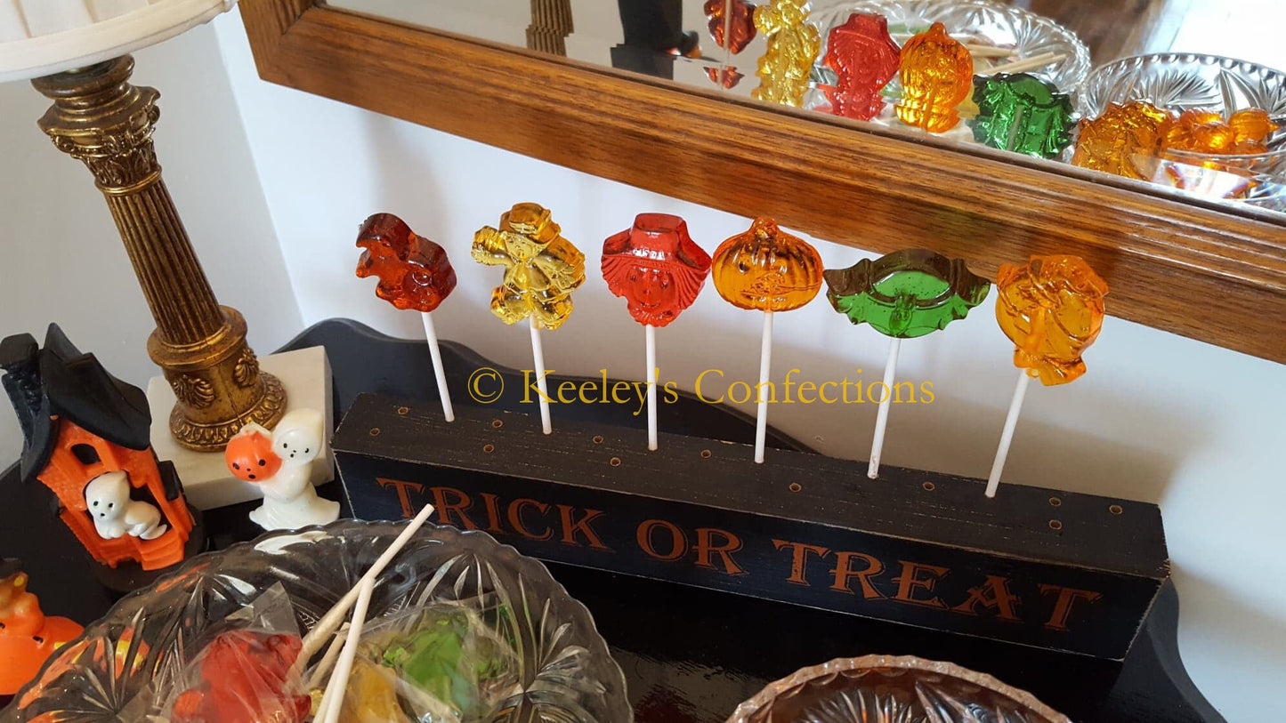 Fall Clear Toy Candy, Barley Lollipops