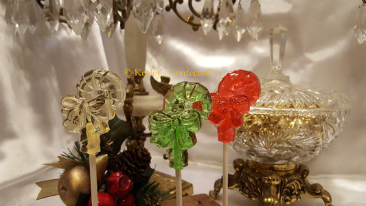 Clear Toy Candy, Christmas Candy Cane Christmas Barley Lollipops